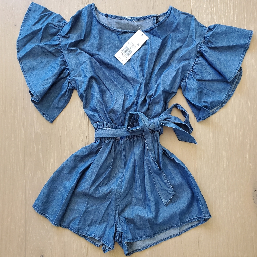 Demin Romper size 12